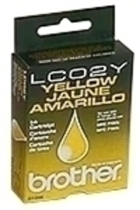 Brother Inktcartridge LC02Y geel geel