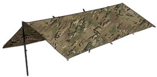 Highlander trekkerstent Pro-Force Basha bivaktent - camouflage HMTC