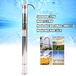 Pompe immergée - Pompe à vis 2QGD1-50-0.37 - 370 W - Ø 5 cm - Acier inoxydable - 55 mètres de hauteur de refoulement - Convient pour une utilisation avec du sable - 220 V prise UE