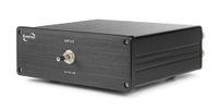 Dynavox AMP-S III, Versterker- en luidsprekerschakelaar, aluminium behuizing, 2 boxparen op 1 versterker of 2 versterkers op 1 LS-paar, verbinding via banaanstekker/klemaansluiting, zwart