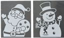 Decoris Sticker pet L34,5b28,5h0,1 cm wit a2