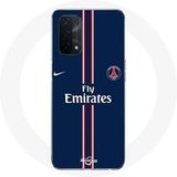 Oppo Hoesje voor Oppo A74 5G PSG Nike Fly Emirates Logo Maniacase