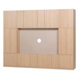 WOOOD Build Wandkast Combinatie 268 cm - Eiken Decor - Naturel