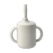 Scandi Living Tasse Idun avec paille en silicone 120 ml Vanille