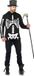 Leg Avenue Kostuum -M- Bone Daddy Zwart/Wit