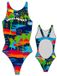 Turbo Maillot de bain Noir 2XL Femme