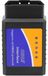Scanner OBD2 Bluetooth - Adaptateur Elm327 - Scanner de diagnostic automobile - Effacer les codes d'erreur - Aussi pour Apple