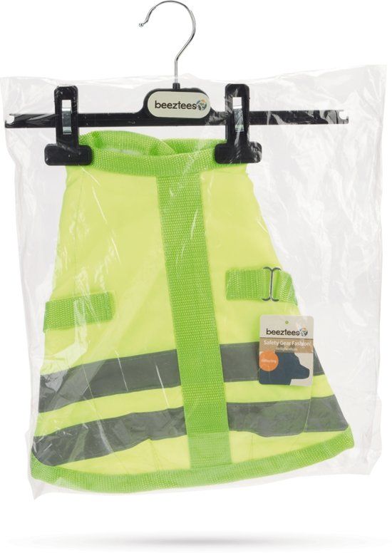Beeztees Teddie - Hondenjas - Reflecterend - Geel - 30 cm