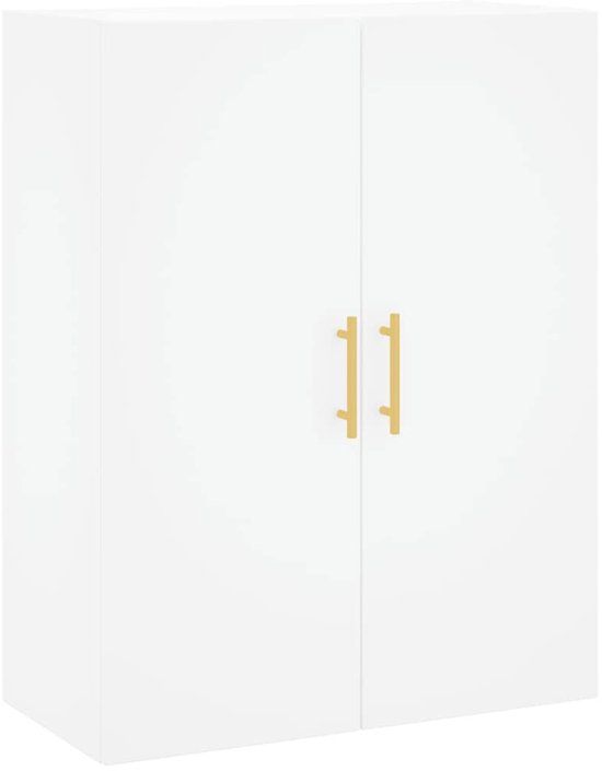 vidaXL Wandkast - Wit - Hout - 69,5x34x90 cm