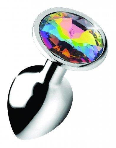 Booty Sparks Rainbow Gem Buttplug - Klein