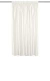 HOMEbasics Thermogordijn met combiband, polyester, wolwit, 145 x 135 cm