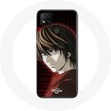 Maniacase Etui voor Xiaomi Redmi 9C Licht Yagami Death Note Anime Manga