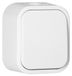 Interrupteur - Éclairage d'escalier - Bidirectionnel - Ip54 - 10A 250v - Blanc