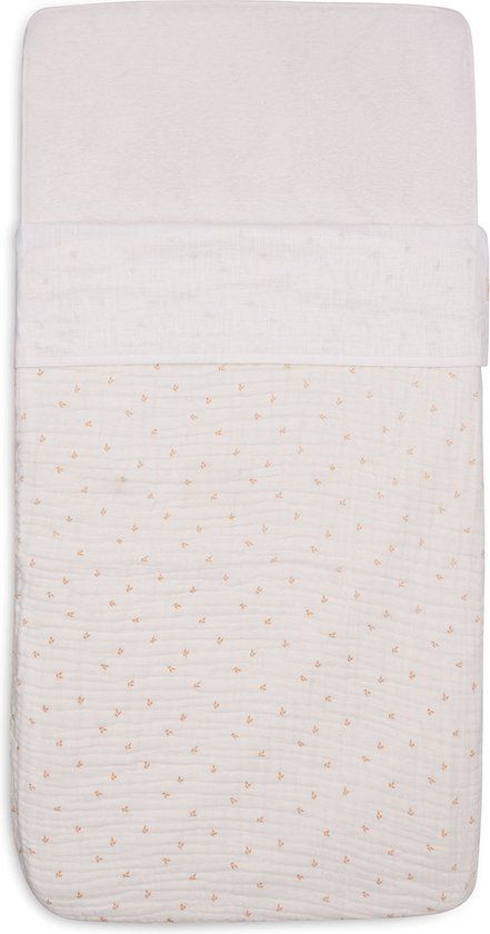 Jollein Baby Laken Ledikant 120x150cm Slub - Ivory