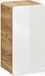 Armoire latérale de 35 cm de large avec 1 porte, adaptée à la salle de bain - armoire murale élégante