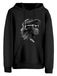Cotton Prime Sweatshirt 'Cool Monkey Mit Brille' lichtgrijs / donkergrijs / zwart / wit