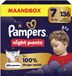 Pampers Night Pants Maat 7 - 136 Luierbroekjes - 15kg+ - Maandbox