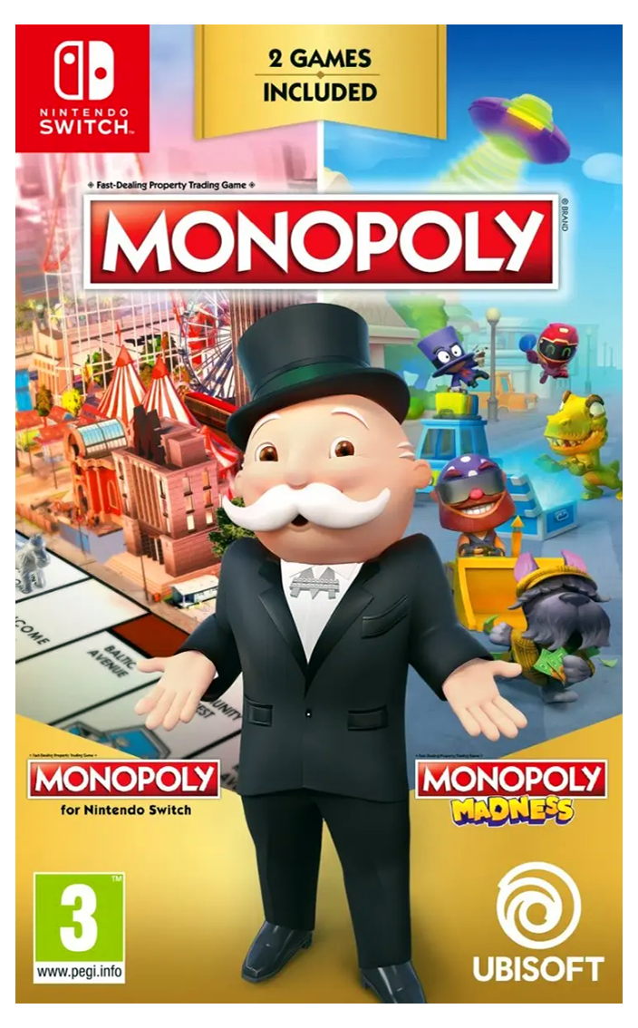 Ubisoft Monopoly + Monopoly Madness Double Pack Nintendo Switch
