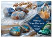 Shining Calvendo Shining Semi-Precious Stones (Wall Calendar 2027 DIN A3 landscape)