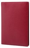Fomax Pochette de documents - Étui passeport en cuir véritable, Housse de protection de haute qualité en cuir véritable, Étui luxueux en cuir pour passeport et documents pour vos vacances