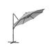 Parasol de jardin 300 cm inclinable, Gris Tourterelle