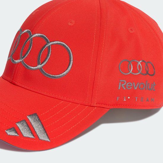 Adidas Audi Revolut F1 Team Gabriel Bortoleto Pet - Unisex - Rood