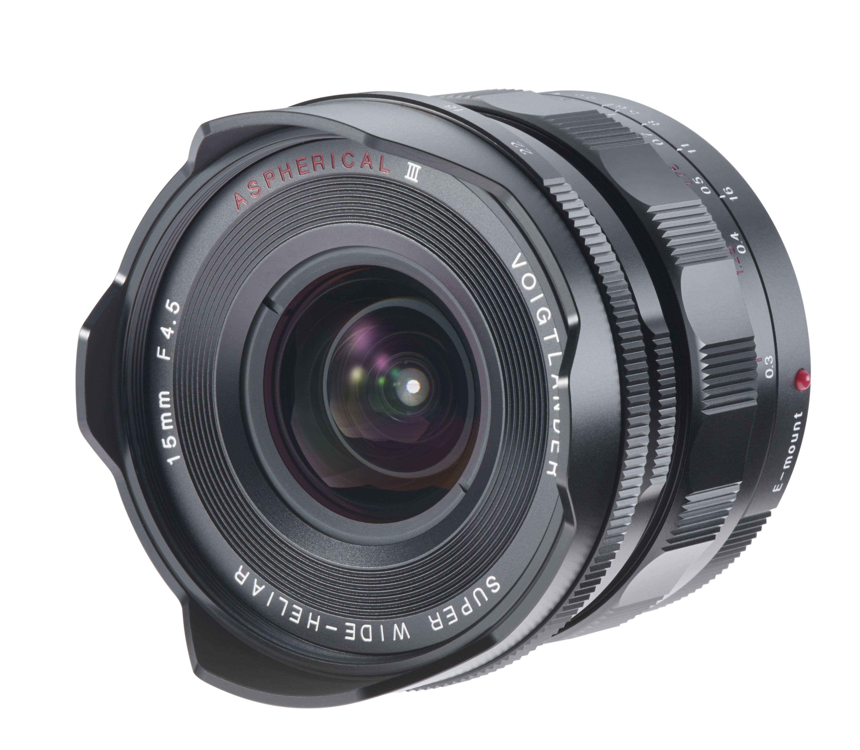 Voigtländer 15mm F4.5 Super Wide Angle Lens for Sony E - Black
