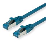 VALUE Patchkabel Kat.6A (Class EA) S/FTP (PiMF), LSOH, blauw, 0,5 m