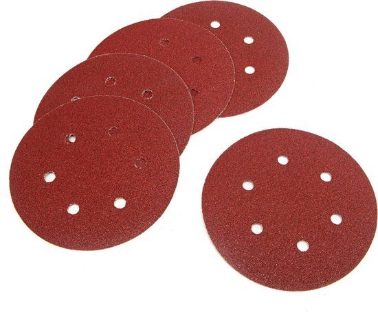 CHPN - Schuurschijven - 10 stuks - 180mm - Korrel 100 - Voor schuurmachine