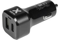 Xtorm AU203 Autolader Pro - USB + USB-C - 48W - Zwart