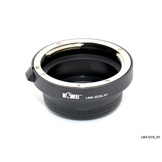 Kiwifotos Photo Lens Mount Adapter Canon EF naar Nikon 1