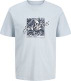 JACK&JONES JJHONOLULU SHAPE TEE SS CREW NECK LN Heren T-shirts M Celestial Blue