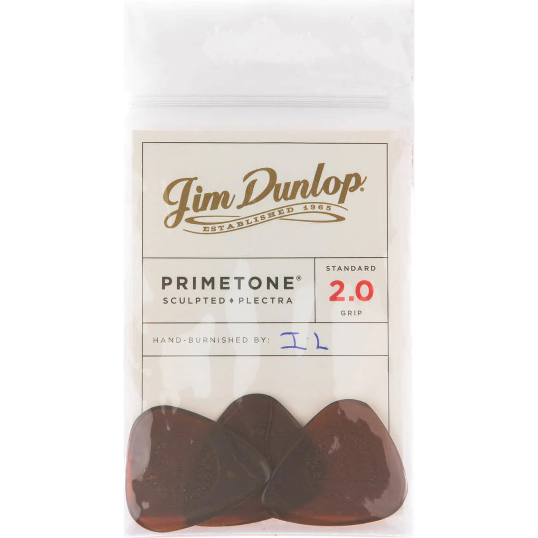 Dunlop Primetone Standard Grip Pick - 2.00mm - 12 stuks