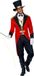 Widmann Circus Kostuum Ringmeester Man Rood/Zwart Medium