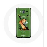 Maniacase Etui voor Samsung Galaxy J7 One piece Manga Zoro zwaard