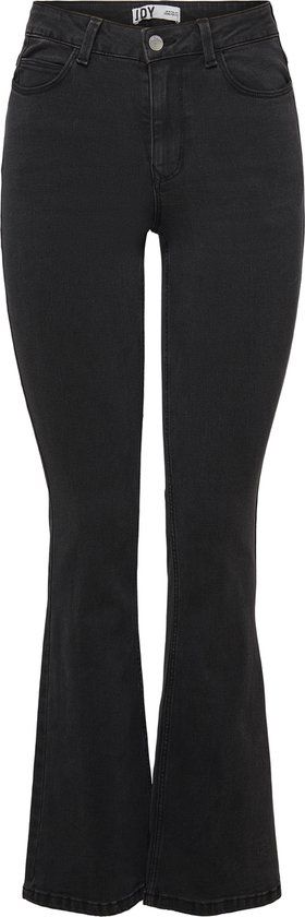 JDY JDYNEWFLORA LIFE HIGH FLARED DG30 D - Dark Grey Denim - W26/L32