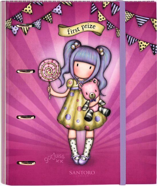 Gorjuss Ringmap First Prize Lila (27 x 32 x 3.5 cm)