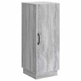 vidaXL Dressoir Grijs sonoma 33 x 34,5 x 87 cm Bewerkt hout