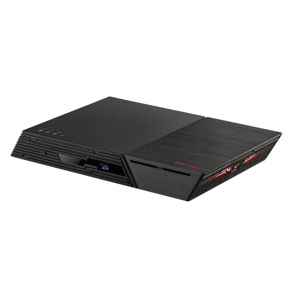 Asustor FS6712X NAS Server - Intel Celeron N5105, 4GB DDR4 RAM, 12-Bay, Black