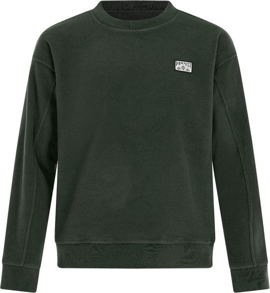 Protest Prthawk Heren Trui Lange Mouwen Loose Fit Outdoor Kale Green XL