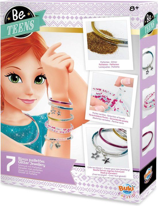 Buki France Sieraden met pailletten
