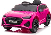 FINOOS Audi RS6 12V Kinderauto Roze