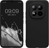 kwmobile telefoonhoesje geschikt voor Xiaomi Redmi Note 15 Pro+ 5G / Poco M8 Pro 5G - Hoesje voor smartphone - Mat Zwart