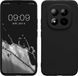 kwmobile telefoonhoesje geschikt voor Xiaomi Redmi Note 15 Pro+ 5G / Poco M8 Pro 5G - Hoesje voor smartphone - Mat Zwart