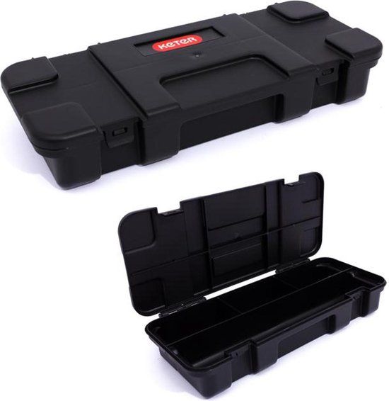 Keter Technician Case Gereedschapskoffer - 48x38x17,5cm - Zwart/Rood