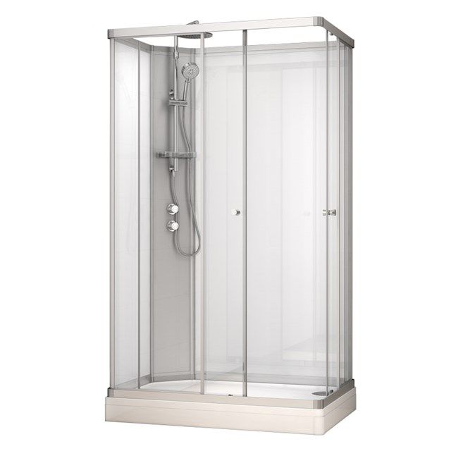 Maxaro Complete Douchecabine 120x80cm Wit Modera - 6095727216241
