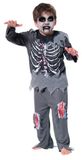 Rubies Zombie-afstotend voor jongens en meisjes, levendige toden, jumpsuit met opgedrukte details, officieel gelicentieerd product voor Halloween, feesten, carnaval