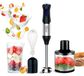 Merkloos Multifunctionele keukenrobot - 1000 W - Staafmixer - Blender - Hakmolen - RVS