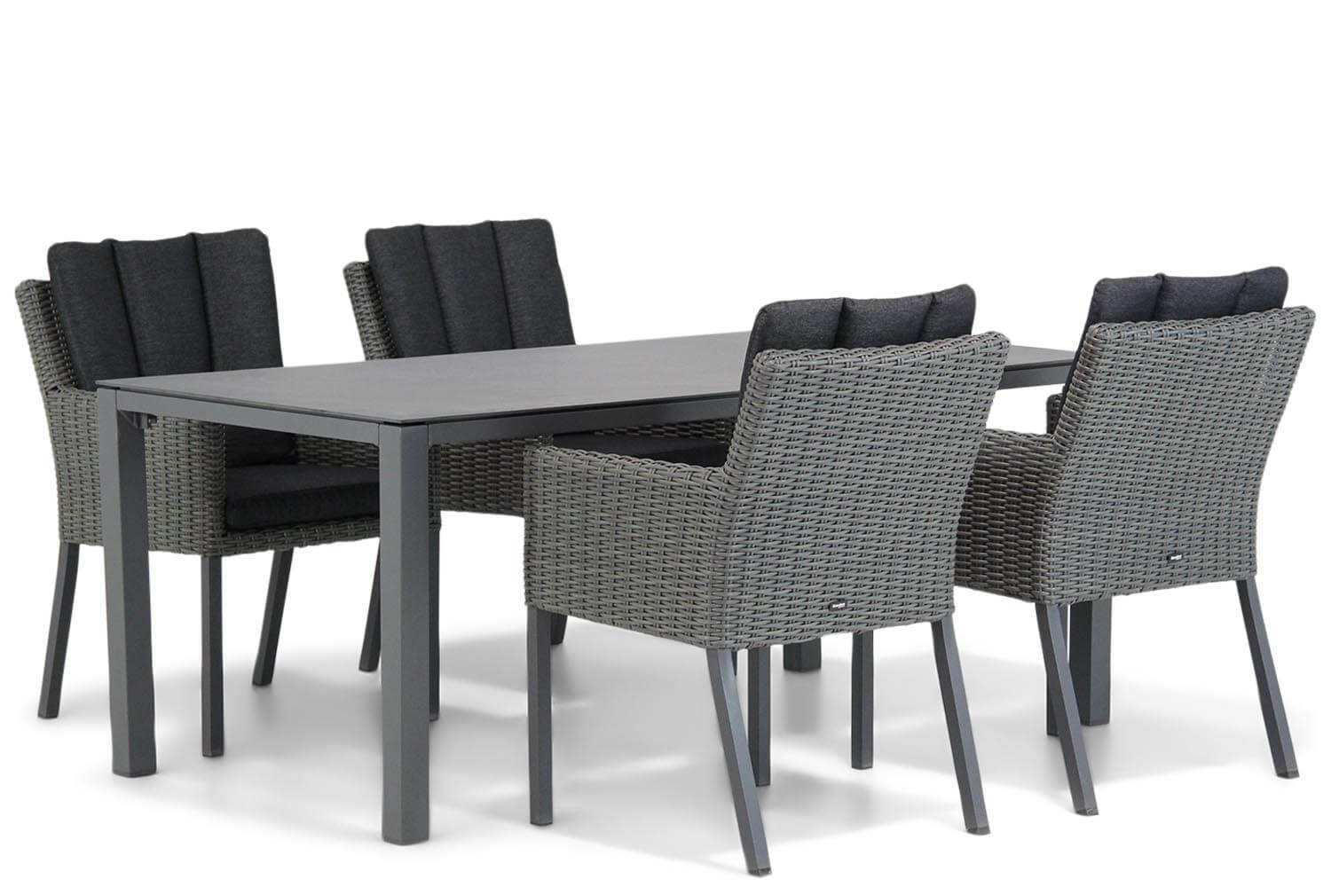 Garden Collections Oxbow/Pallazo 180 cm dining tuinset 5-delig