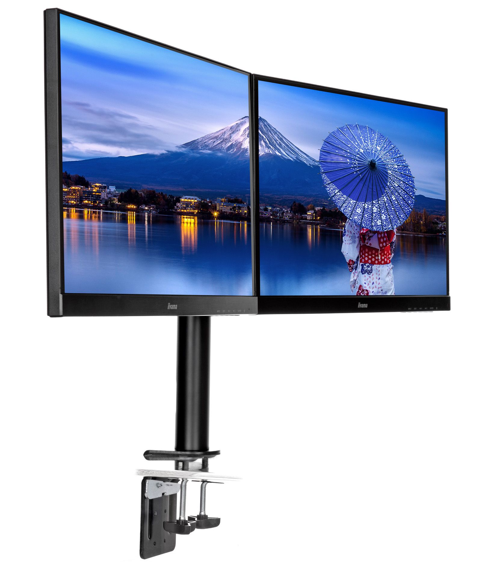 iiyama DS1002C-B1 - Monitor Desk Mount - Black
